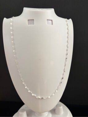 Sterling Silver 925 Necklace,45cm